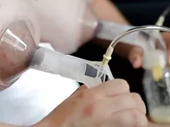 Breast pumpning lakterande bröst