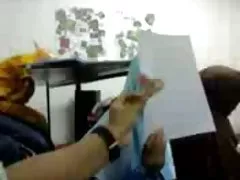 Kåta Malaysiska hijab flicka