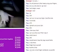 Omegle 14 - knubbig onanerar