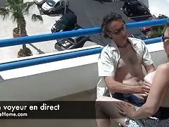 Sextour på cam voyeur d några franska amatör exhibitionist