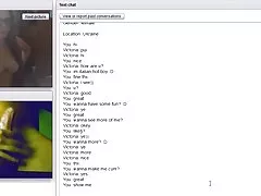 Chatroullette ukrainska 18y med perfekt kropp gör mig cum