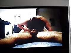 Äldre knubbig asiatiska slampa fru fitta slickad och cum