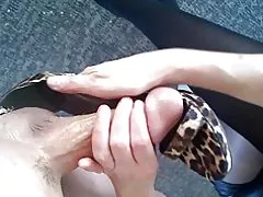 Sko flicka cum